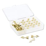 U Brands Metal Arrow Push Pins, Gold, 36-Count (3083U06-24)