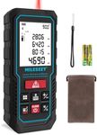 70M Laser Measure Device with Phone App, MiLESEEY Laser Meter with Electronic Tilt Sensor, ±2mm Accuracy, Pythagoras, Area and Volume, 2"LCD Backlit,Mute, Battery Included