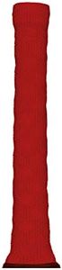 Gunn & Moore GM Official HEX Premium Rubber Cricket Bat Grips, 12 Grips, Red