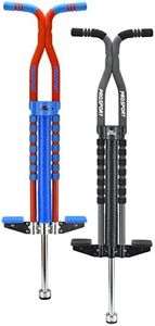 New Bounce Pogo Stick - Easy Grip Pro Sport PogoStick- 2 Pack Combo Set For Older Kids And Teens