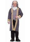 Ben Franklin Child Costume, Large