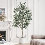 YOLEO 6FT Artificial Olive Tree, Fa