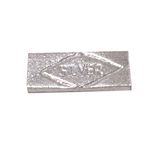 Sahiba Gems Solid Pure Chandi/Silver Brick 10 Grams for Astrological and Lal Kitab Remedy