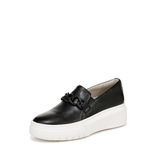 Naturalizer Women's Trendy Sneaker, Black Pebble, 7.5 Wide