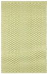 Dash & Albert Finn Sprout Handwoven Indoor/Outdoor Rug, 2 X 3 Feet, Green Geometric Pattern