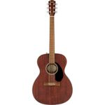 Fender CC-60S Concert Acoustic Guitar, Walnut Fingerboard, All-Mahogany, Comes with Free Virtual Lessons