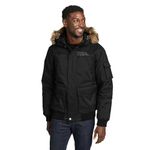 Eddie Bauer Men's Superior Down Bomber Jacket, Black, Small