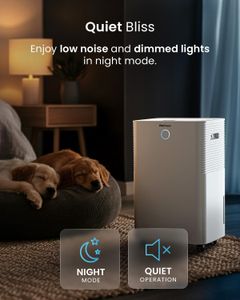 Pro Breeze 20L WiFi Dehumidifier – OmniDry, Humidity Sensor, Sleep Mode