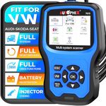 AUTOPHIX 7610 OBD2 Diagnostic Scanner Fit with Volkswagen VW Audi Skoda Seat VAG Code Reader Full Systems Scan Tool, Full Functions Automotive with Battery Registration Oil Reset(Upgraded V007)