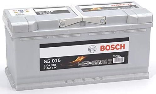 Bosch S5015, Batteria per Auto, 110A/h, 920A, Tecnologia al Piombo Acido, per Veicoli Senza Sistema Start/Stop