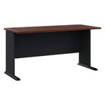 Bush Business Furniture Computer Desky, Large Office Table for Home or Professional Workspace, Engineered Wood, Hansen Cherry, (60W) US