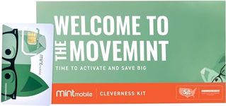 $30/Month Mint Mobile Wireless Plan | Unlimited Talk, Text & Data for 3-Months (3-in-1 GSM SIM Card)