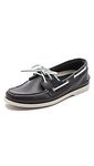 Sperry Top-Sider Men's A/O 2-eye Boat Shoes, Blue Navy, 8 UK