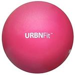 URBNFit Pilates Ball - Small Exercise Balls for Yoga, Barre & Physical Therapy – 9 Inch Core Ball for Stretching, Toning & Fitness w/Bonus Workout Guide