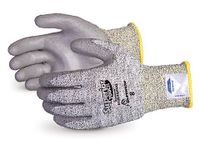 Superior S13SXGPUQ Superior Touch Dyneema Speckled String Knit Glove with Polyurethane Coated Palm, Work, Cut Resistant, 13 Gauge Thickness, Size 7, Gray (Pack of 1 Pair)