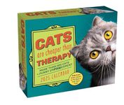 Cats Are Cheaper Than Therapy 2025 Day-to-Day Calendar: More Than 365 Cats + Punny EmPAWerment