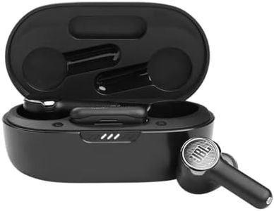 JBL Auriculares Quantum TWS juegos de eSports, baja latencia, In Ear, Auriculares Bluetooth con cancelación de ruido con 22 horas de duración de la batería, negro