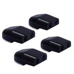 4Pcs Deer Whistles for Car with Extra Tapes Dual Construction