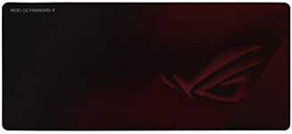 ASUS ROG Scabbard II Extended Gaming Mouse Pad | Nano Technology Smooth Glide Tracking | Protective Coating for Water, Oil, Dust-Repelling Surface | Anti-Fray Flat-Stitched Edges | Non-Slip Rubber Bas