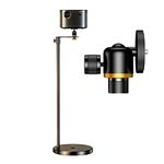 HVAYING Projector Stand, Floor Projector Shelf,Hide Use,360°Swivel, Height 5-Stage Adjustment 29/49/69/89/109cm, Projectable Ceiling,Load Capacity 10kg