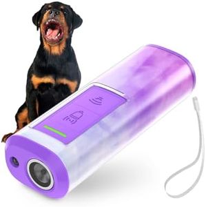 Nasebila Dog Bark Deterrent Devices with 23FT Range – Ultrasonic Bark Control for Small Medium Large Dogs, Safe & Effective Portable Anti Barking Device for Women Indoor Outdoor Use