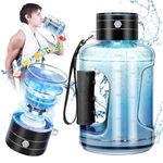 IUHFSIFS Upgrade 1.5L Hydrogen Water Bottle UK【NO.1 Hydrogen Content】【CAS Global Certificate - 4000PPB】Hydrogen water generator with TOP SPE PEM Technique Outdoor Sports Hydrogen bottle with Brushes