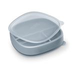 NUK for Nature Suction Plate and Lid, Stormy Blue