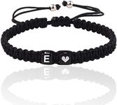 VDKIDKT Initial Bracelet for Men Wo