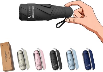 BAODINI Mini Travel Umbrella – Compact Lightweight Folding