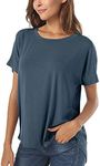 Herou Short Sleeve High Low Tops fo