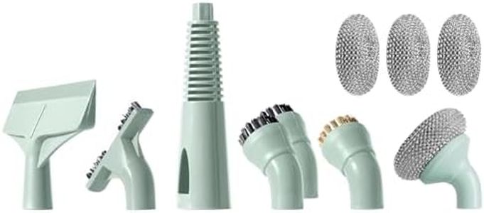 Newbealer 11 Pieces Brush Heads, Mop Parts for All-in-1 Steam Mop NB602N