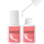 Sularpek Nail Glue, 2pcs 7ML Nail Glue Extra Strong, Strong Nail Glue, False Nail Glue, Extra Strong Nail Glue, Gel Nail Glue, for Applying Artificial Nail Tips Manicure