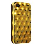 Hard Candy Cases Chrome Bubble Slider iPhone 4 Case (Gold)