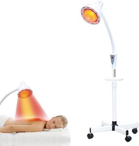 Infrared-Light-Red-Heat-lamp - 275W Near Red Infrared Heat Lamp for Relieve Joint Pain and Muscle Aches for Body Standing Heat Lamp