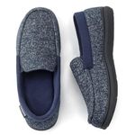 RockDove Men's SILVADUR Anti-Odor Moc Slipper, Size 7 UK Men, Navy