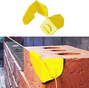 Masons Mate – Builders Line Anchor Corner Brackets - 1Set (2 Mates), MM002, Yellow