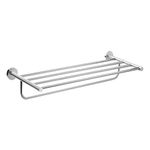 hansgrohe Towel_Rack with Towel_Bar 25-inch Modern Towel_Holder in Chrome, 41720000