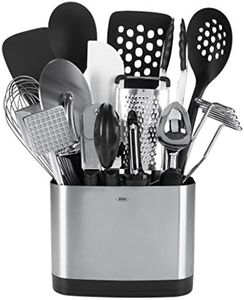 OXO Good Grips 15-Piece Everyday Kitchen Utensil Set, Silver