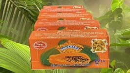 Asantee New Honey Plus Thai Papaya Lightening Herbal Soap (Pack of 5)…