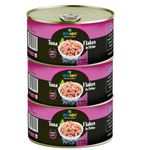 Octoking Tuna Fish Flakes in Brine with Salt Water (185g Pack of 3)