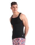 U.S. POLO ASSN. Men's Regular Fit Vest (EV006-PL_Black