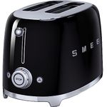 Smeg TSF01BLUK Retro Style 2 Slice Toaster - Black