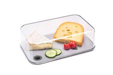 Mepal - Cheese Cover for Fridge Modula - Storage Box with Lid for Cheese Slices & Chunks – Cheese Storage for Fridge with Removable Cutting Board – Kitchen Storage & Fridge Organizer - 2800 ml