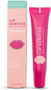 Patchology Lip Gloss for Women - Glossy, Clear Shine Hydrating Lip Balm with Aloe, Honey, Goji Berry Oil - Moisturizing Lip Treatment for Dry, Cracked Lips - Light, Clean for Soft, Smooth Lips (15ml)