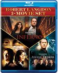 Tom Hanks as Robert Langdon 3-Movie Collection: Inferno + Angels & Demons + T D V C (3-Disc Box Set) (Region B & C Blu-ray)