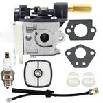 125BT Carburetor for Husqvarna 125BT Troy-Bilt TB25BP Blower Echo HC-150 ES230 HC-150I HC-151 HC-151I HC-160 HC-161 HC-180 Clipper Trimmer Part A021000723