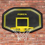 FORZA Junior Wall Mounted Basketball Backboard & 18in Hoop – Indoor/Outdoor Basketball Hoop