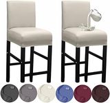 HFCNMY Bar Stool Covers,2 Pack Stre