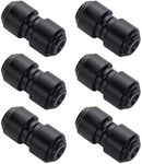 6-Pack Black Anodized Titanium Thum