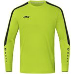 JAKO Unisex Kid's Torwart-Trikot Power (Langarm) Goalkeeper Jersey, neon Green, 140 (EU)
